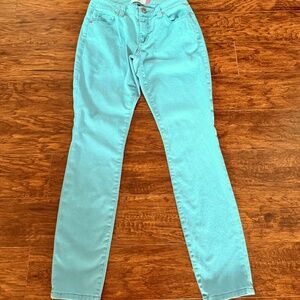 CAbi Curvy Skinny Tidal Pants Style 5170 Size 6